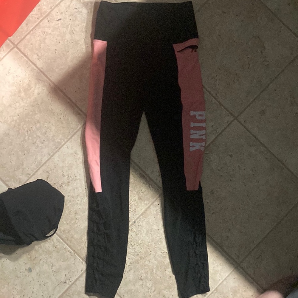 Pink leggings